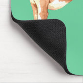 Ich Liebe mein Ibizan Hound Mousepad (Ecke)