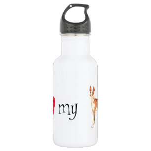 Ich Liebe mein Ibizan Hound Trinkflasche