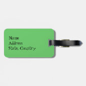 Ich Liebe mein Irisch Terrier Gepäckanhänger (Rückseite horizontal)