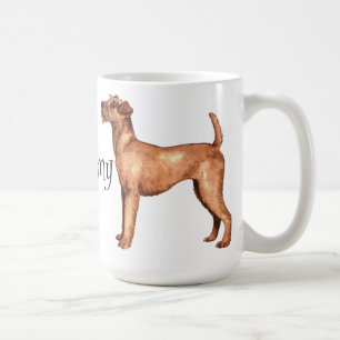 Ich Liebe mein Irisch Terrier Kaffeetasse