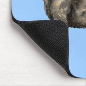 Ich Liebe mein Irisch Wolfhound Mousepad (Ecke)