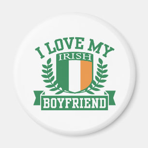 Ich Liebe mein irischer Freund Magnet