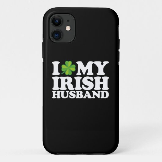 Ich Liebe Mein Irish Husband Couple St Patrick's D Case-Mate iPhone Hülle (Rückseite)