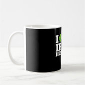 Ich Liebe Mein Irish Husband Couple St Patrick's D Kaffeetasse (Links)