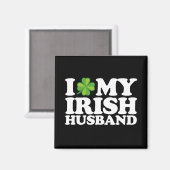 Ich Liebe Mein Irish Husband Couple St Patrick's D Magnet (Vorderseite/Rückseite)