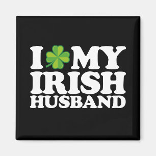Ich Liebe Mein Irish Husband Couple St Patrick's D Magnet