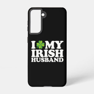 Ich Liebe Mein Irish Husband Couple St Patrick's D Samsung Galaxy Hülle