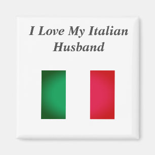 Ich Liebe mein italienisches Ehemann Magnet