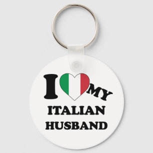 Ich Liebe mein italienisches Ehemann Schlüsselanhänger