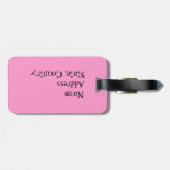 Ich Liebe mein Japanisches Kinn Gepäckanhänger (Rückseite horizontal)