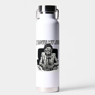 Ich Liebe mein Job Zombie Trinkflasche