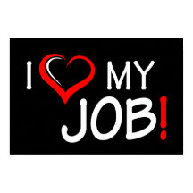 Ich Liebe mein Jobposter