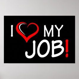 Ich Liebe mein Jobposter Poster