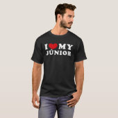 Ich Liebe mein Júnior, ich höre meinen Júnior Pull T-Shirt (Vorne ganz)