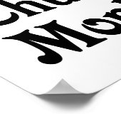 Ich Liebe mein kalter Affe Poster (Ecke)