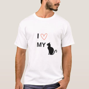 Ich liebe mein Katze T-Shirt – Süßes Geschenk für 
