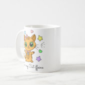 Ich Liebe mein Katzenffein Kaffeetasse (Vorderseite Links)