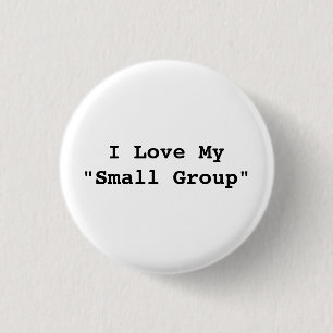 "Ich Liebe mein "kleine Gruppen-" Knopf Button