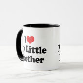Ich Liebe mein kleiner Bruder Tasse (Vorderseite Links)
