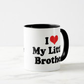 Ich Liebe mein kleiner Bruder Tasse (VorderseiteRechts)