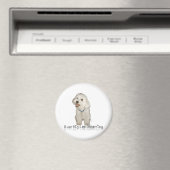 Ich Liebe mein kleiner weißer Hund - Havanese Magnet (In Situ (Geschirrspüler))