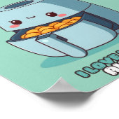 Ich Liebe mein kleines Luftfussballfeld-Küchenplak Poster (Ecke)