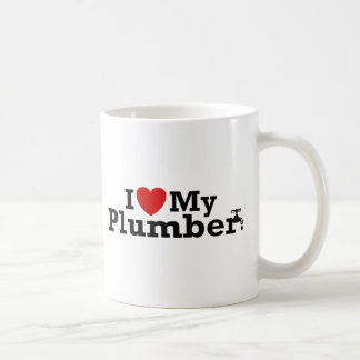 Ich Liebe mein Klempner Kaffeetasse