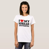 Ich Liebe Mein koreanischer Freund T-Shirt (Vorne ganz)