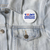 Ich Liebe mein kroatischer Freund Button (Beispiel)