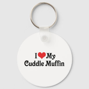 Ich liebe mein Kuschel-Muffin Schlüsselanhänger