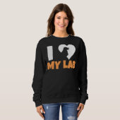 Ich Liebe mein Labrador 211 Sweatshirt (Vorne ganz)