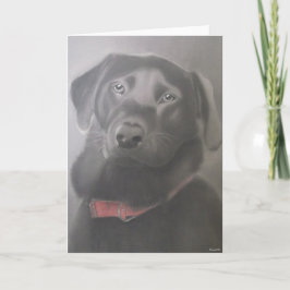 Ich Liebe mein Labrador Karte