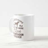 Ich Liebe mein Labrador Retriever Kaffeetasse (Vorderseite Links)