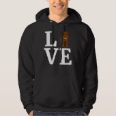 Ich Liebe mein Labrador Retriever Labrador Retriev Hoodie (Vorderseite)