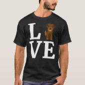 Ich Liebe mein Labrador Retriever Labrador Retriev T-Shirt (Vorderseite)