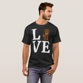 Ich Liebe mein Labrador Retriever Labrador Retriev T-Shirt (Vorne ganz)