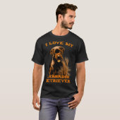 Ich Liebe mein Labrador Retriever T-Shirt (Vorne ganz)