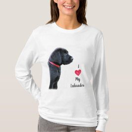 Ich Liebe mein Labrador T-Shirt