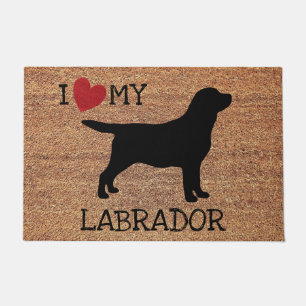Ich Liebe mein Labrador - Willkommen bei Doormat - Fußmatte