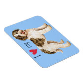 Ich Liebe mein Lagotto Magnet (Rechte Seite)