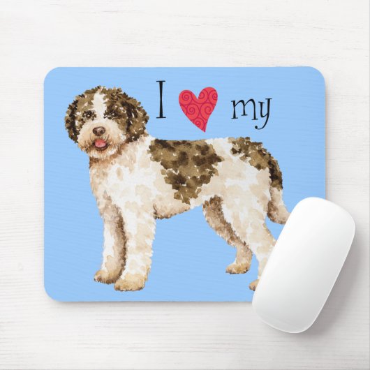 Ich Liebe mein Lagotto Mousepad (Mit Mouse)