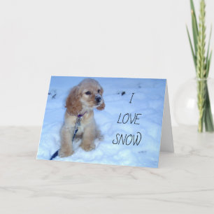 ICH LIEBE "MEIN LEBEN MIT EUCH TEILEN" FEIERTAGSKARTE