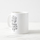 Ich Liebe mein Leben, weil es mir Tasse gegeben ha (Vorderseite Links)