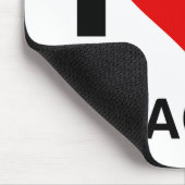 ICH LIEBE MEIN LEHRER MOUSEPAD (Ecke)