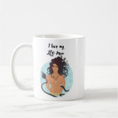 Ich Liebe mein Leo Man Kaffeetasse (Links)