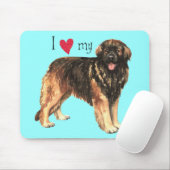 Ich Liebe mein Leonberger Mousepad (Mit Mouse)