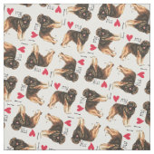 Ich Liebe mein Leonberger Stoff (Muster)