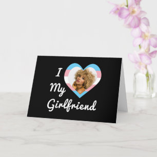 Ich Liebe mein LGBT-Trans-Prix-Foto meiner Freundi Karte
