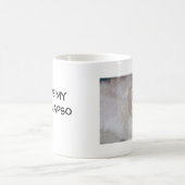 ICH LIEBE MEIN LHASA APSO KAFFEETASSE (Mittel)