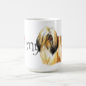 Ich Liebe mein Lhasa Apso Kaffeetasse (Mittel)